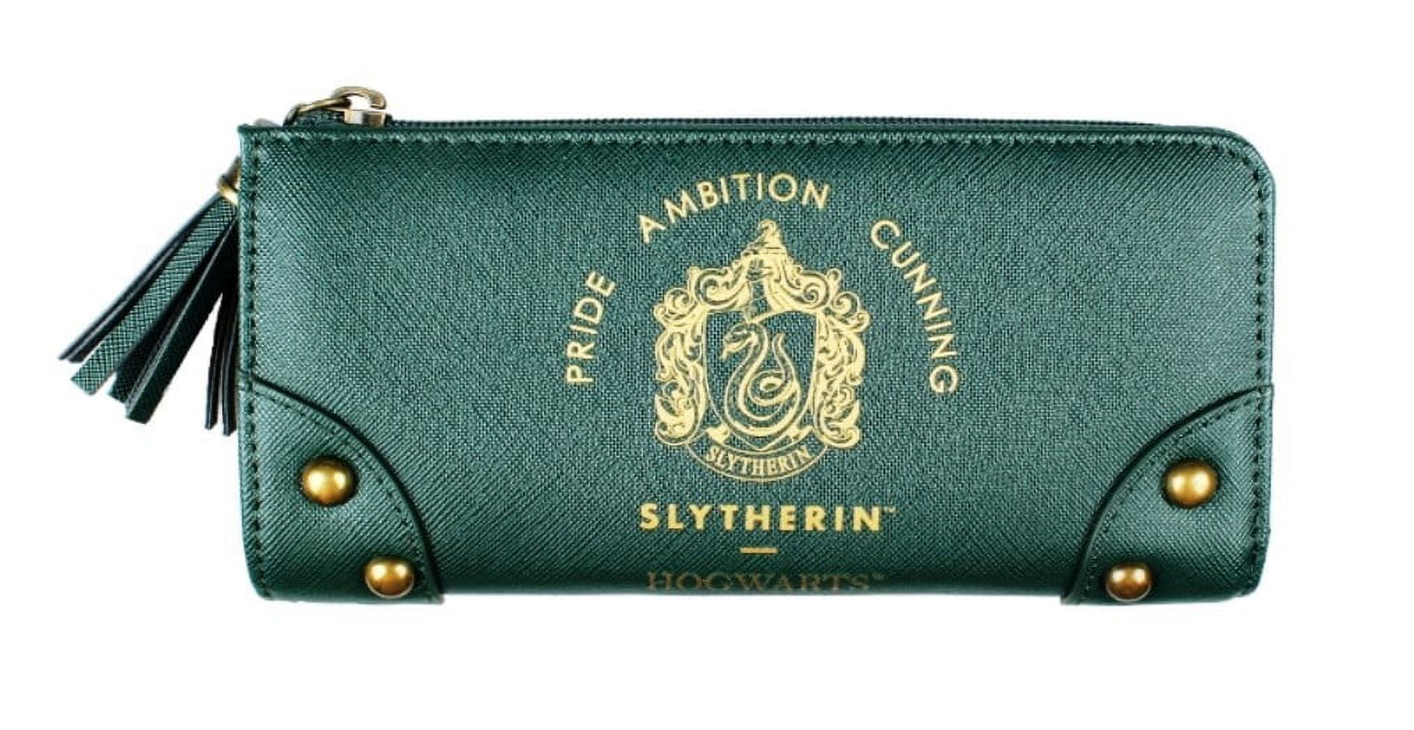 Harry Potter Slytherin House Themed Zip Top Clutch Wallet - Walmart.com