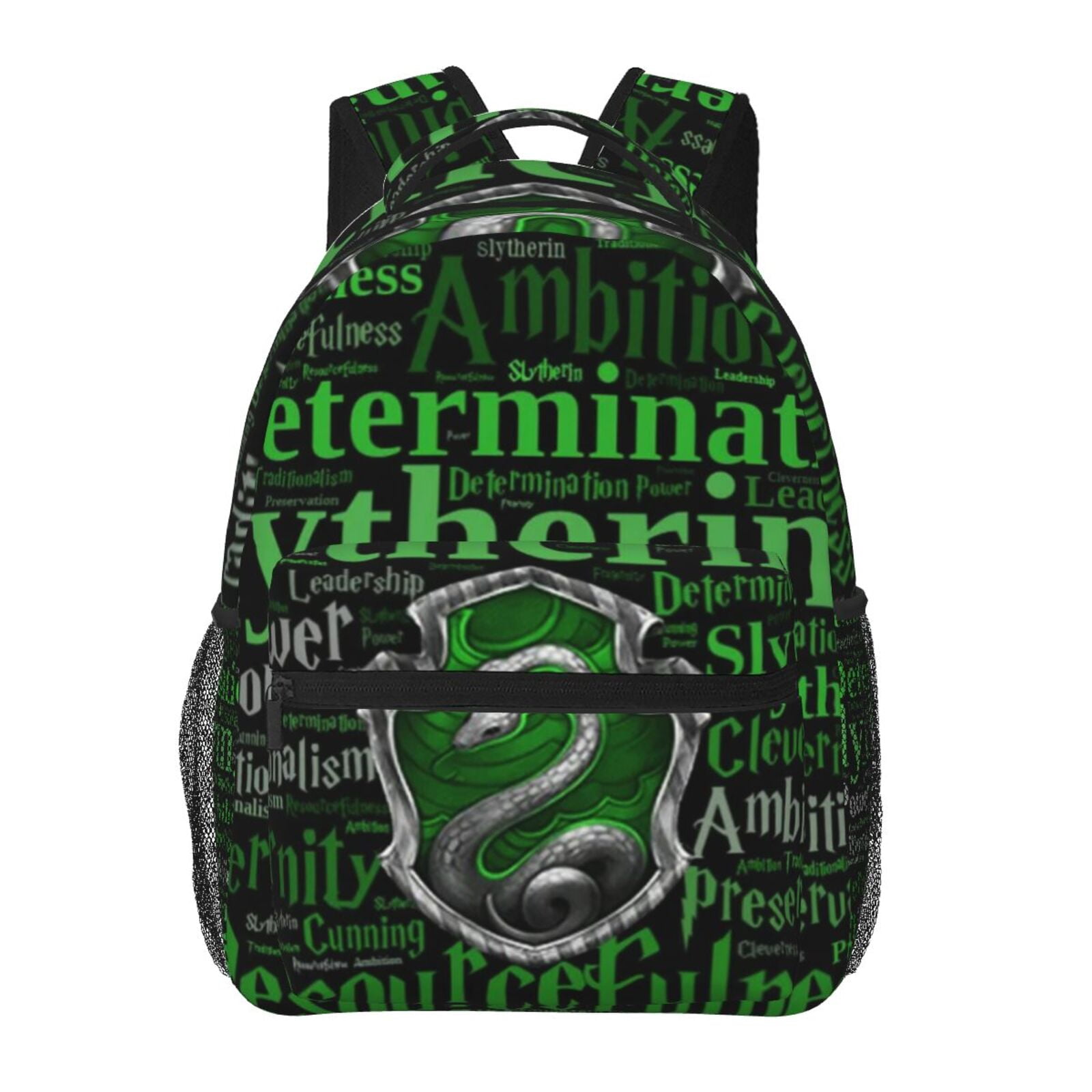 Harry plethora Potter Slytherin Backpack Multipurpose