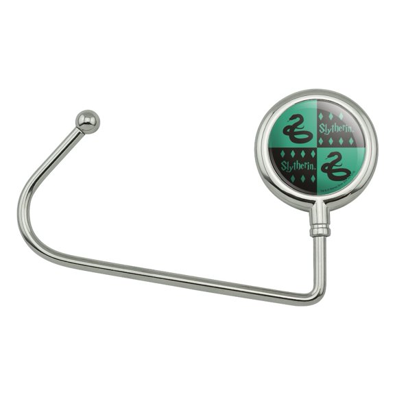 Harry Potter Slytherin Pattern Purse Bag Hanger Holder Hook