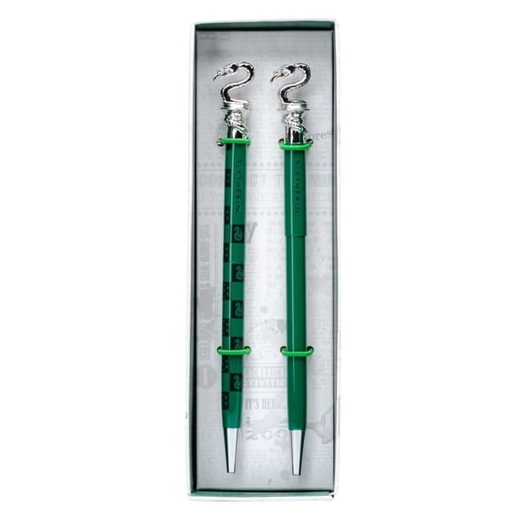Harry Potter: Slytherin Pen and Pencil Set (Set of 2), (Hardcover)