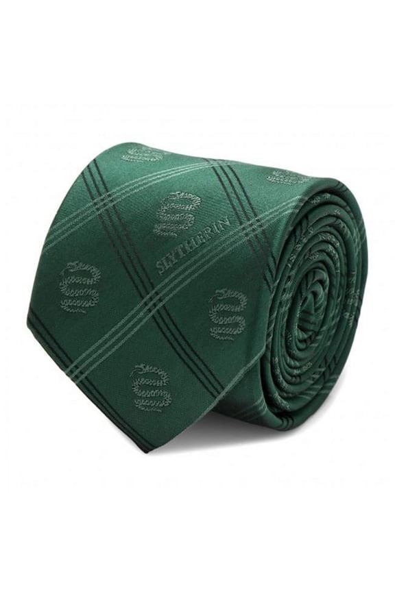 Harry Potter Slytherin Plaid Tie