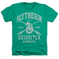 thumbnail image 1 of Harry Potter Slytherin Quidditch Arch Unisex Adult Heather T Shirt, Kelly Green Heather, X-Large, 1 of 3