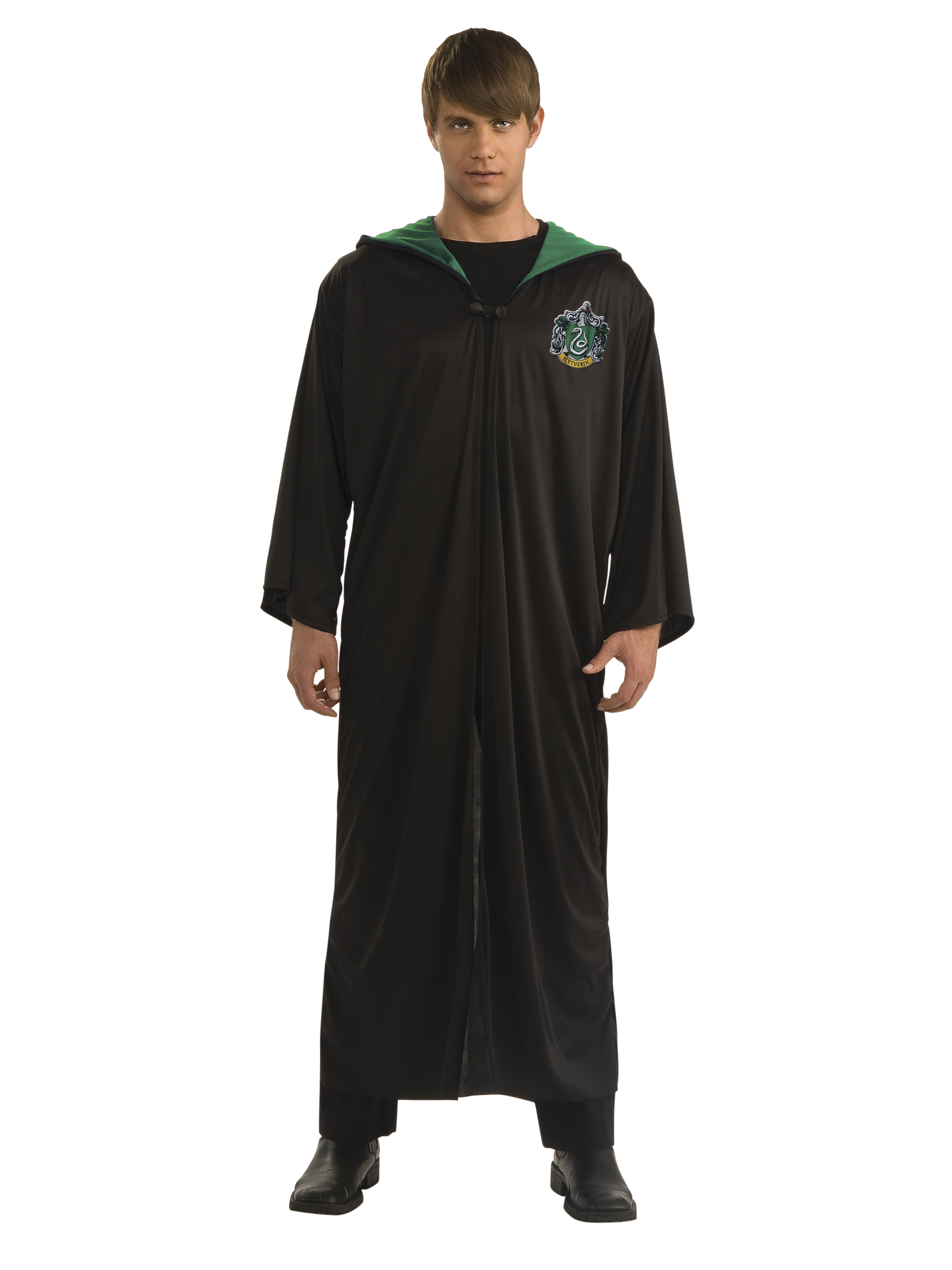 Harry Potter Slytherin Robe Men's Halloween Fancy-Dress Costume for Adult,  Regular Standard