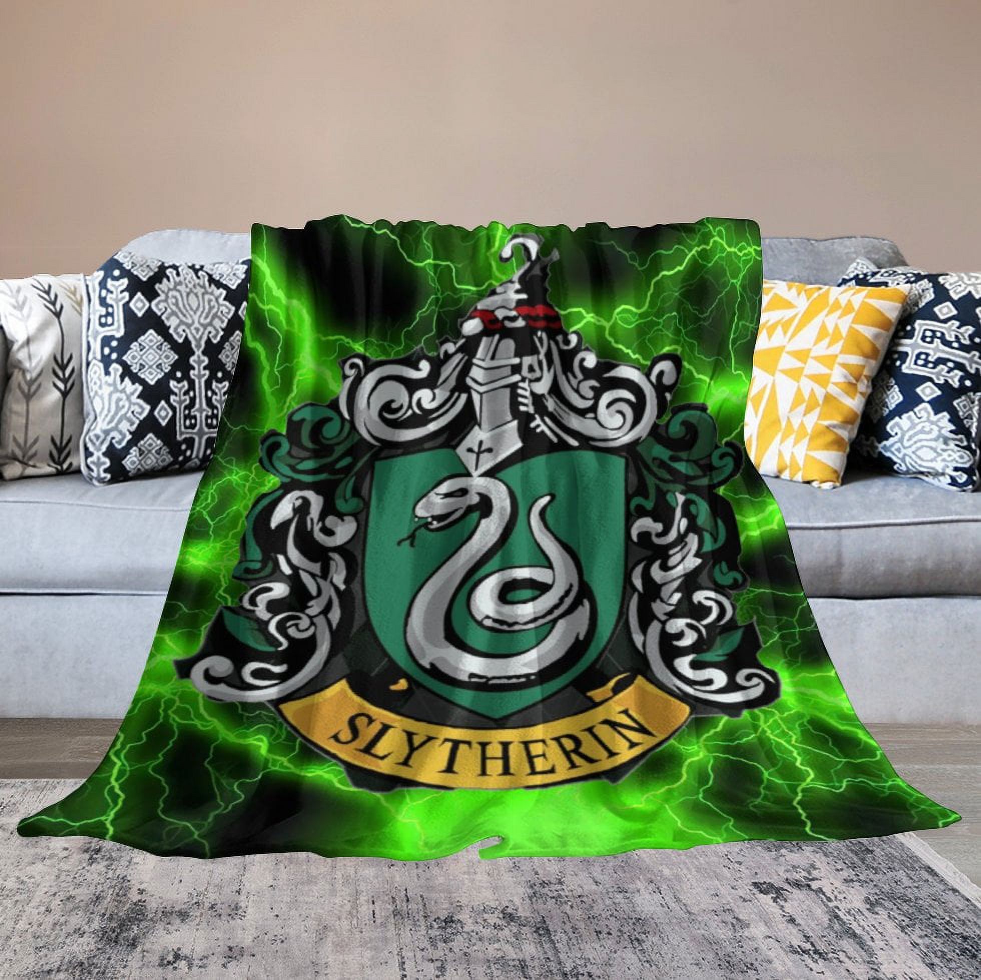Harry Potter Slytherin UltraSoft Bed Blanket Antipilling Flannel