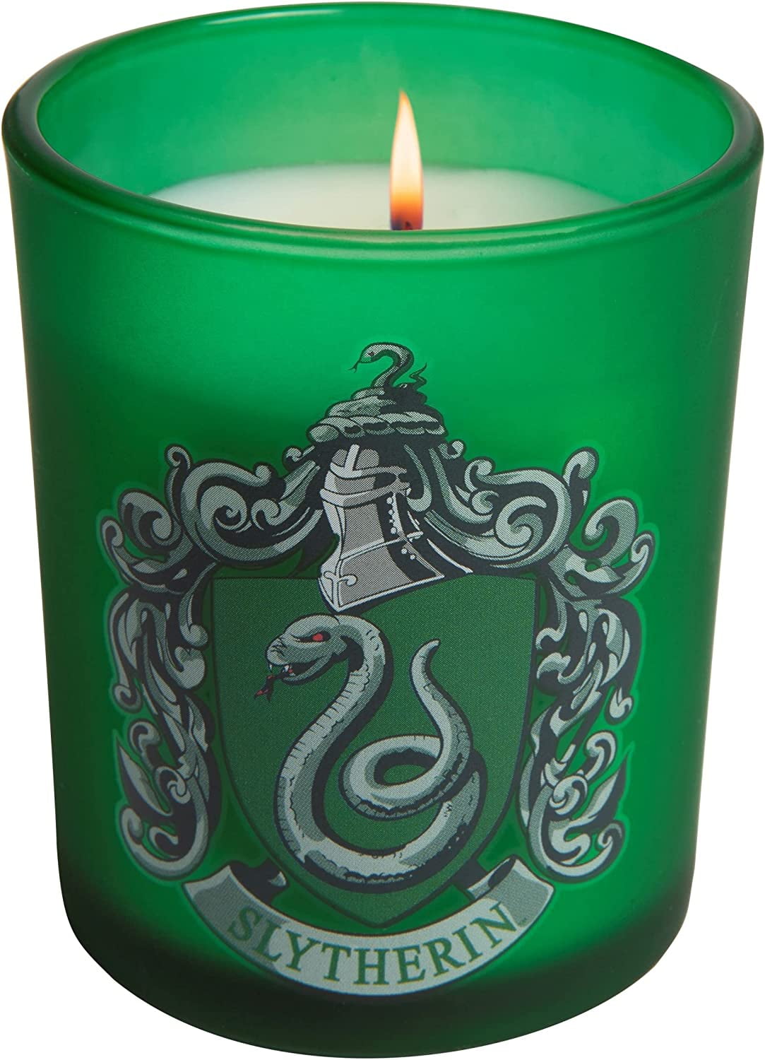 Harry Potter Slytherin Votive Candle, 8 oz - Balsam Fir Scent - Soy and Coco Wax - Great Gift for Harry Potter Fans