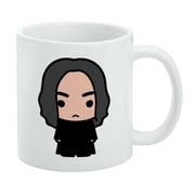 Harry Potter Snape Cute Chibi Character White Mug