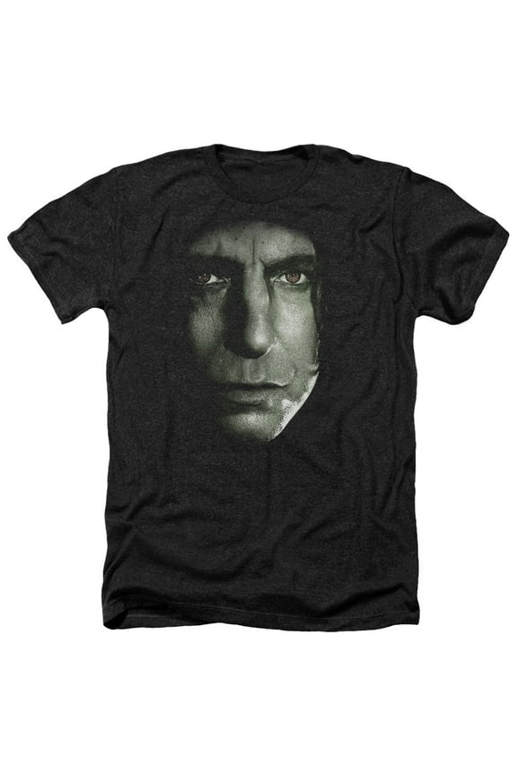 Harry Potter - Snape Head - Heather Short Sleeve Shirt - XXX-Large