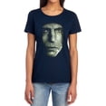 thumbnail image 1 of Harry Potter Snape Head Women's T Shirt, Navy, Large, 1 of 6