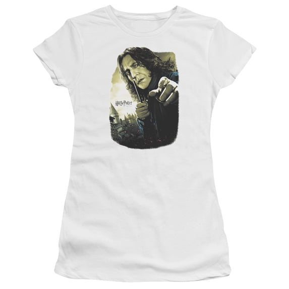 Harry Potter - Snape Poster - Juniors Teen Girls Cap Sleeve Shirt - XX-Large