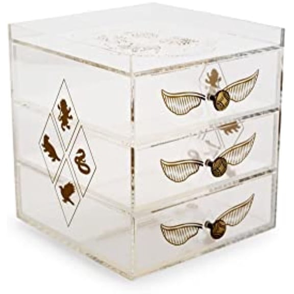 Harry Potter Snitch Acrylic Beauty Organizer Storage Case