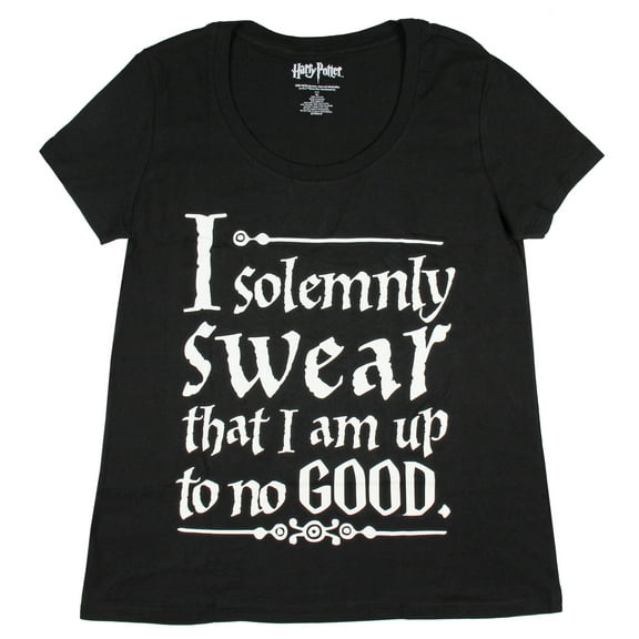 Harry Potter Solemnly Swear Magic Wand Womens T-Shirt