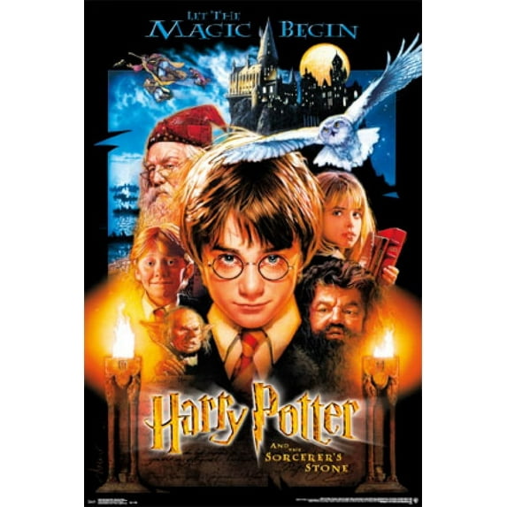 Harry Potter - Sorcercer's Sto Laminated Poster (23 x 34)