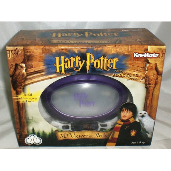 Harry Potter - Sorcerer's Stone Virtual Viewer and 3 Reels - Classic ViewMaster Gift Set