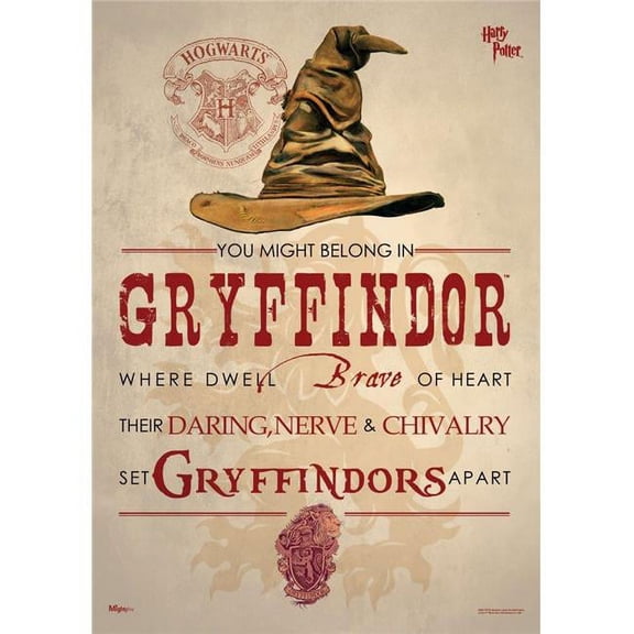 Harry Potter (Sorting Hat Gryffindor) MightyPrintâ„¢ Wall Art MP17240182