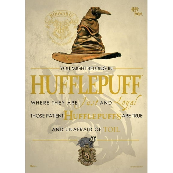 Harry Potter (Sorting Hat Hufflepuff) MightyPrint™ Wall Art MP17240184