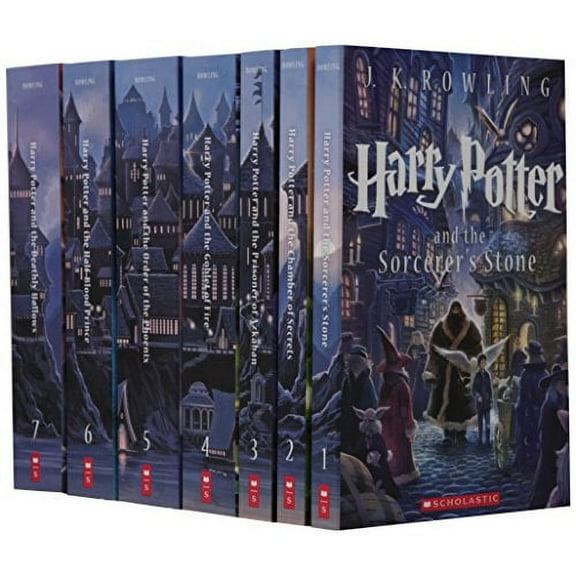 Pre-Owned Harry Potter Complete Book Series Special Edition Boxed Set, 9780545596275, 0545596270, Paperback, Special Edition edition