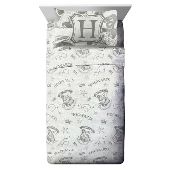 Harry Potter Spellbound 3 Piece Twin Size Kids Sheet Set