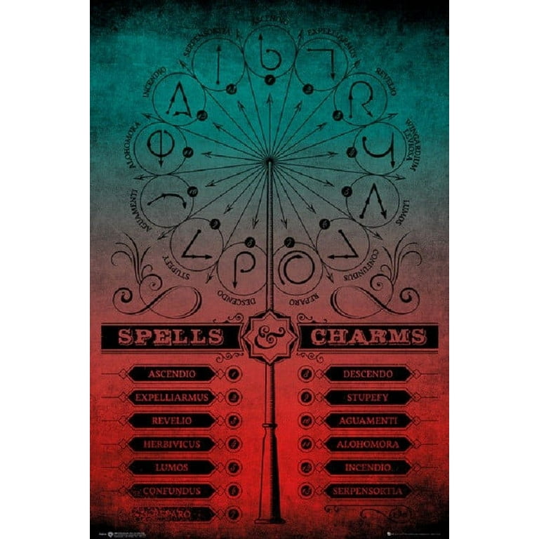 Harry Potter Charms Class Sign Art: Canvas Prints, Frames & Posters