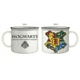 thumbnail image 1 of Harry Potter Stainless Glass Crest 20oz Ceramic Camper Mug, 1 of 7