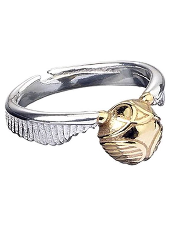 Stainless Steel Golden Snitch Ring: Small