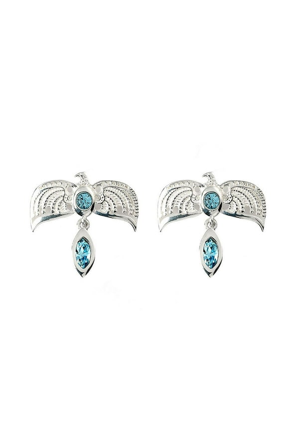 Sterling Silver Diadem Stud Earrings