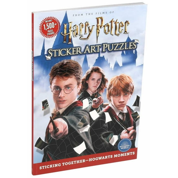 Harry Potter Sticker Art Puzzles (Paperback)
