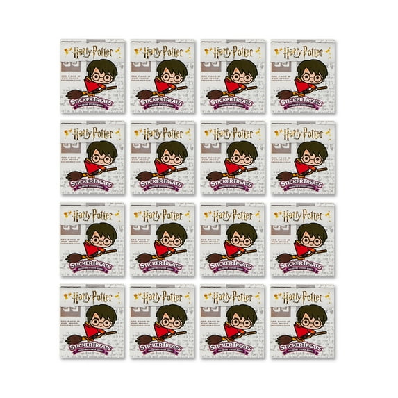 Harry Potter Sticker Treats, Valentine's Day, Kiddie Exchange Greeting Cards, Paper, 16 Count