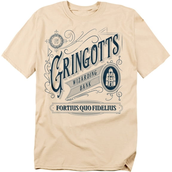 Harry Potter T-Shirt Gringotts Unisex Graphic Tee for Men & Women