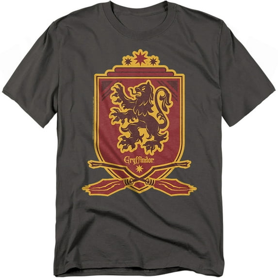 Harry Potter T-Shirt Gryffindor Broomstick Badger Logo Unisex Graphic Tee for Men & Women