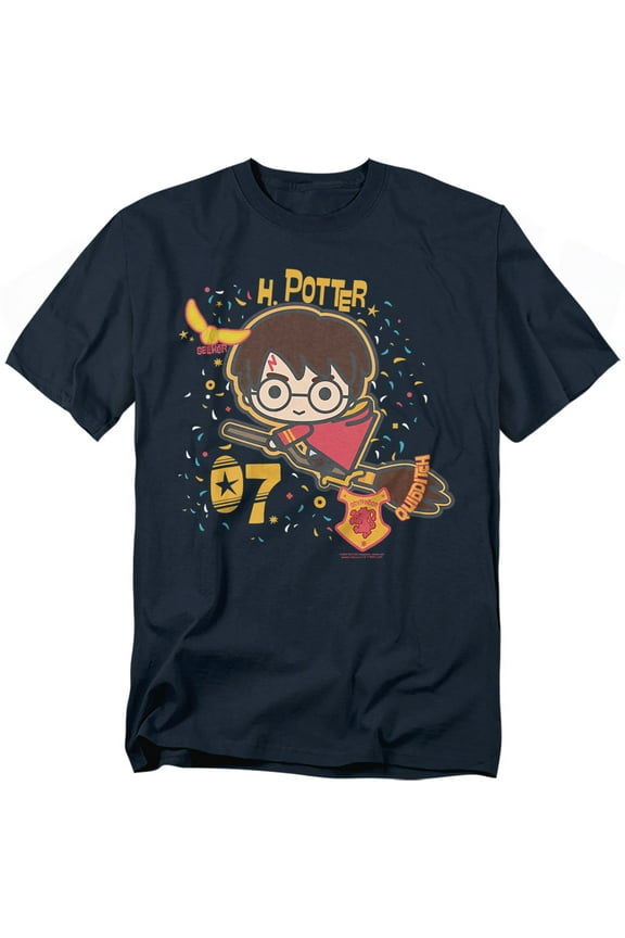 T-Shirt H. Potter 07 Quidditch Chibi Unisex Graphic Tee for Men & Women