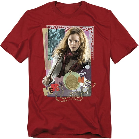 Harry Potter T-Shirt Hermione Colorful Paper Collage Unisex Graphic Tee for Men & Women