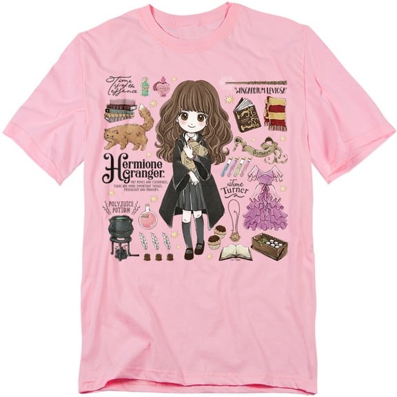 Harry Potter T-Shirt Hermione Granger Anime Icons Unisex Graphic Tee for Men & Women