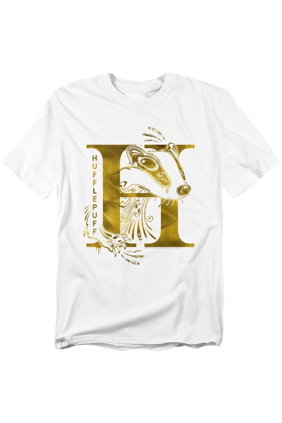 T-Shirt Hufflepuff H Logo Unisex Graphic Tee for Men & Women