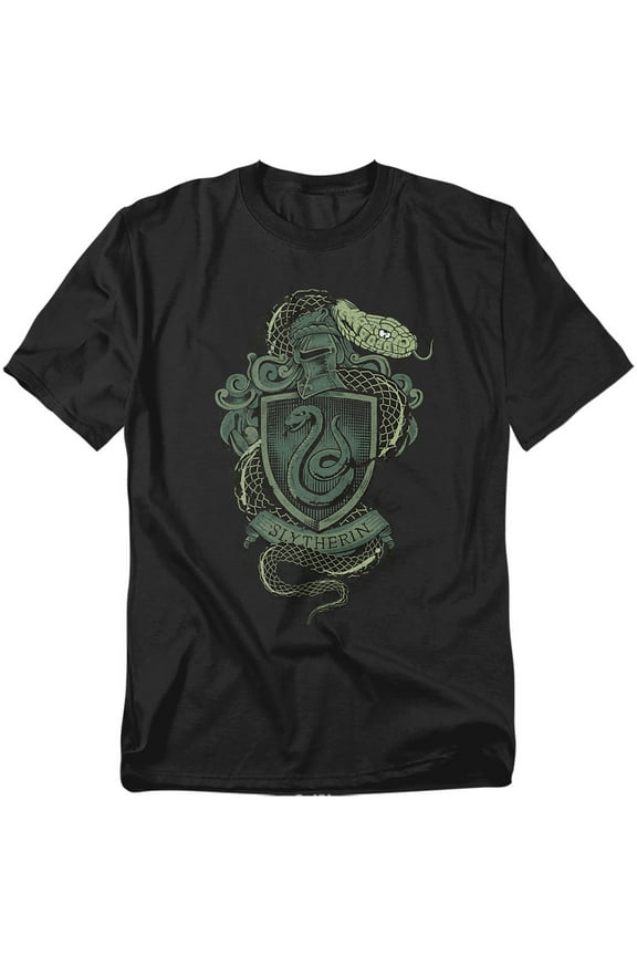 T-Shirt Slytherin Snake Crest Unisex Graphic Tee for Men & Women