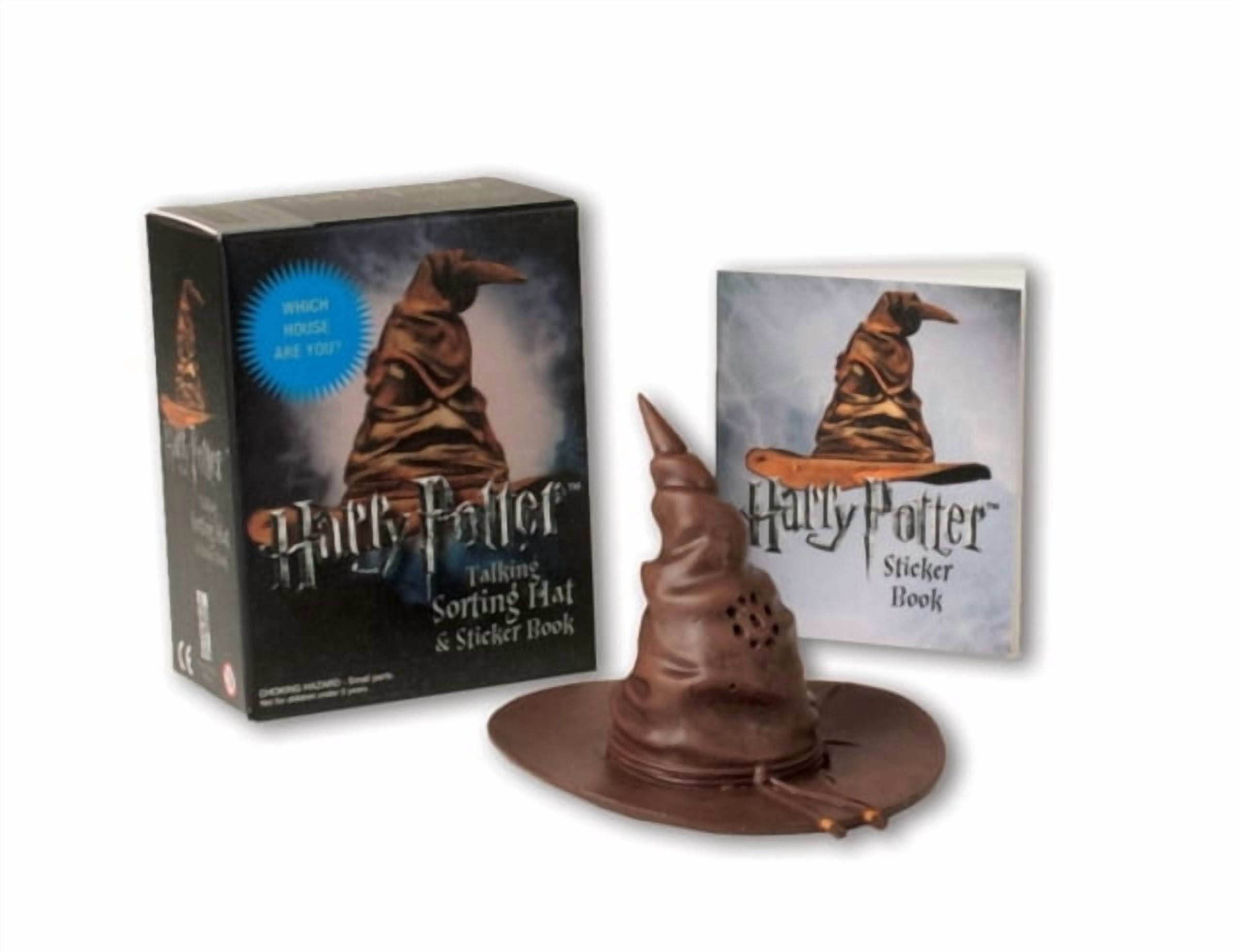 RUNNING PRESS Harry Potter Talking Sorting Hat and Sticker Book : Which House Are You?