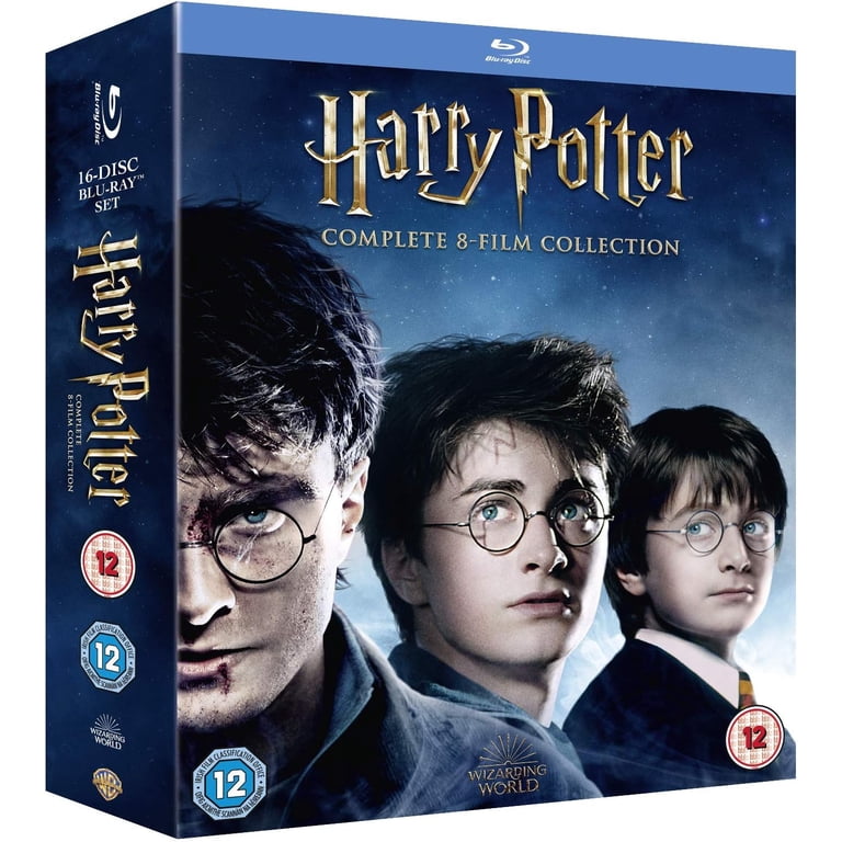 Harry Potter: The Complete 8-Film Collection Blu-ray Region Free