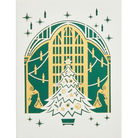 Harry Potter: The Great Hall Holiday Die-Cut Card (Other)