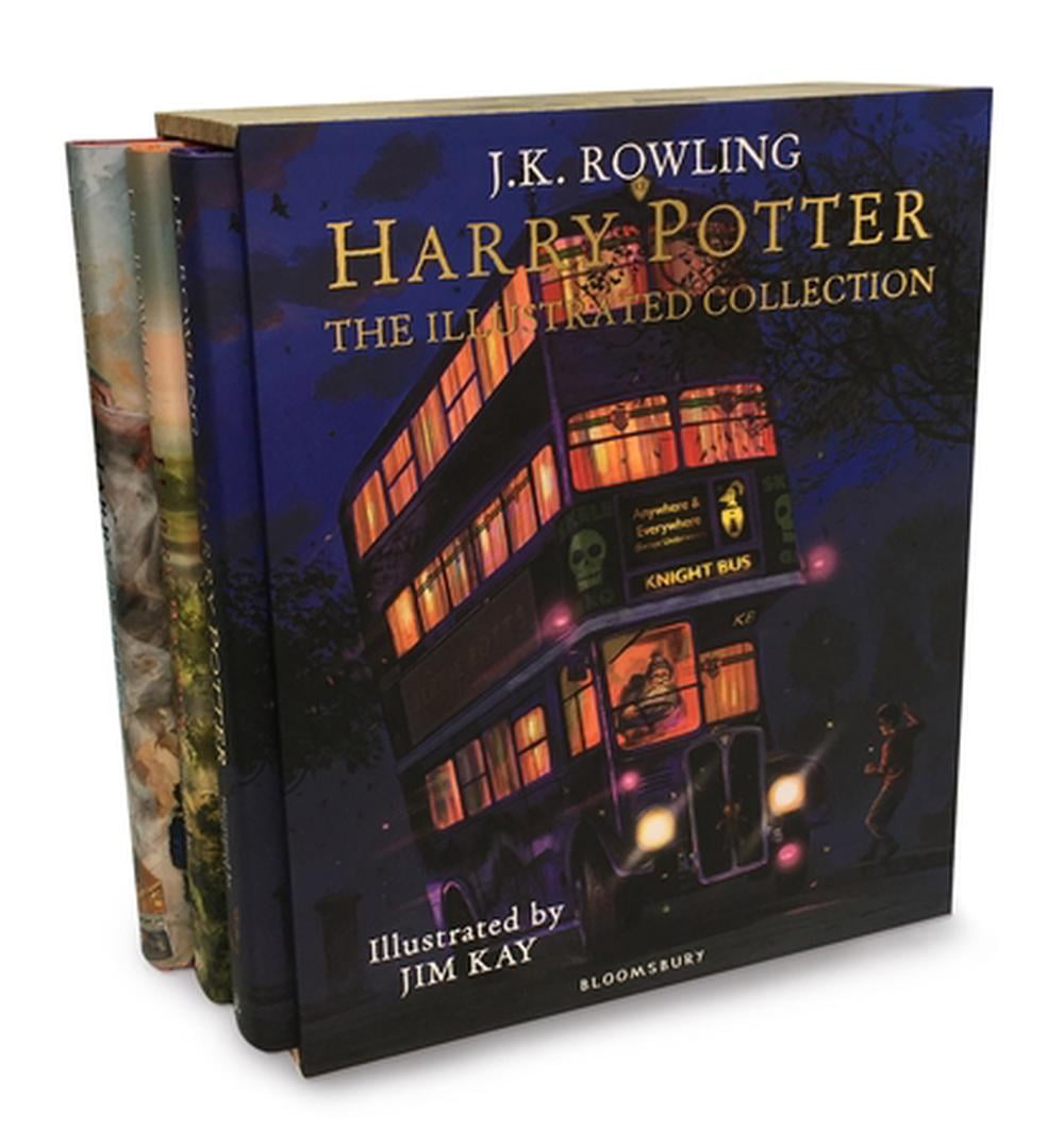 Harry Potter Illustrated Collection 1-5: J.K. Rowling, Jim Kay: :  Books