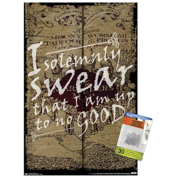 Harry Potter - The Marauder's Map - I Solemnly Swear