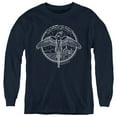 thumbnail image 1 of Harry Potter The Order Of The Phoenix Circle Line Art Kids Long Sleeve T Shirt (Small) for Youth Boys and Girls, Navy, 1 of 4