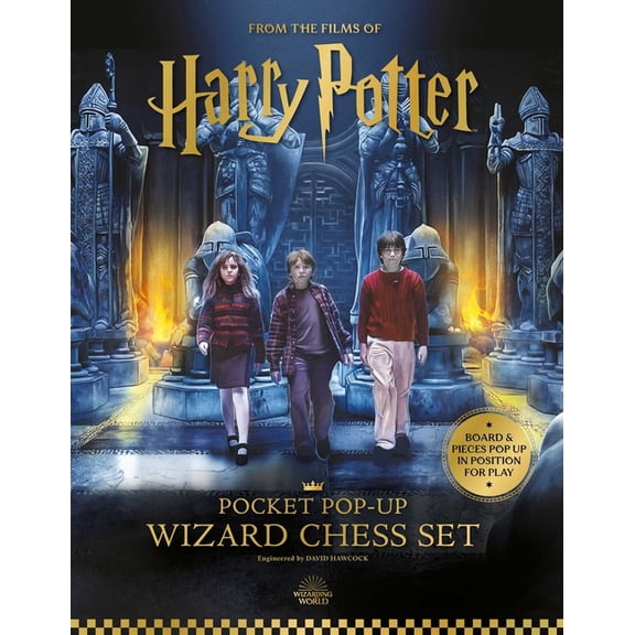 Harry Potter: The Pocket Pop-Up Wizard Chess Set, (Paperback)