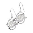 thumbnail image 1 of Harry Potter Time Turner Earrings With Crystals, 1 of 3