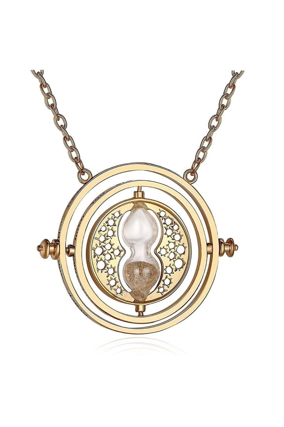 Harry Potter Time-Turner Hourglass Pendant Necklace