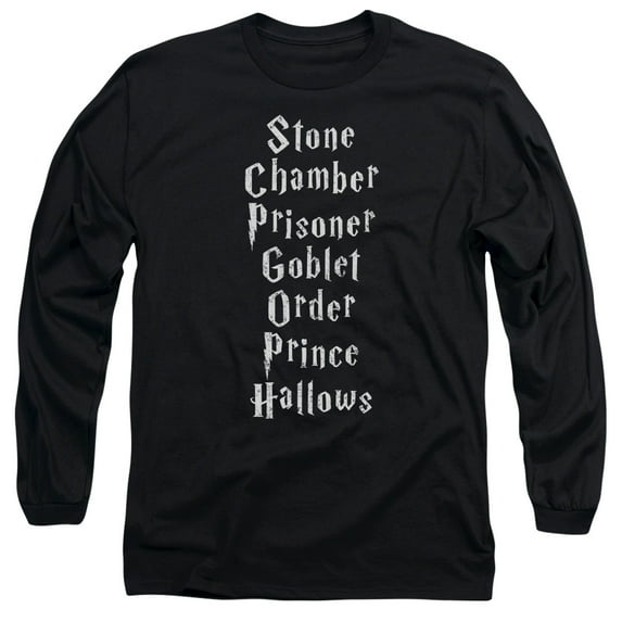 Harry Potter - Titles - Long Sleeve Shirt - XX-Large
