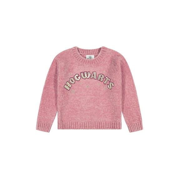 Harry Potter Toddler Girls Chenille Sweater, Sizes 12 Months-5T