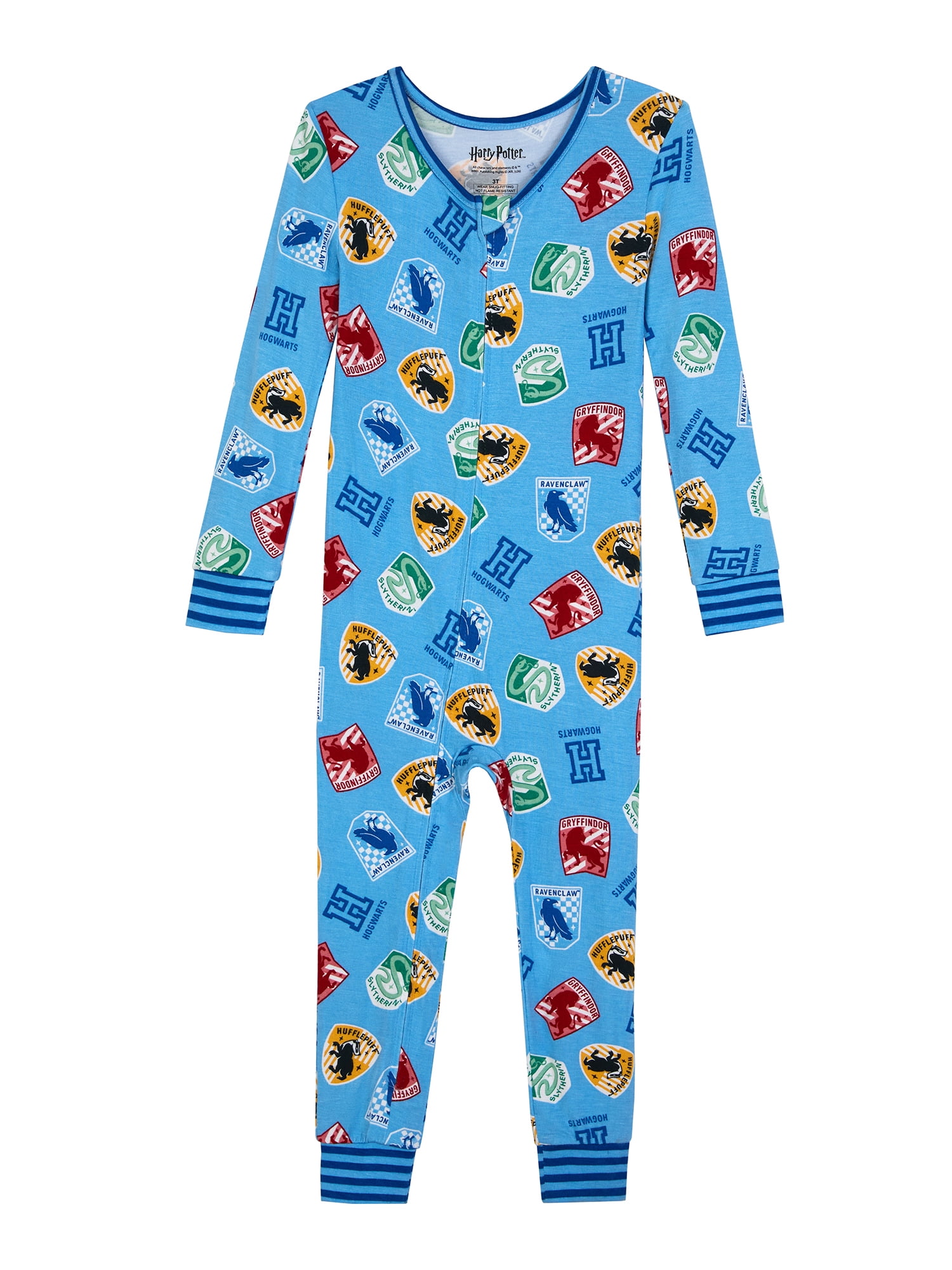Harry Potter Toddler Long Sleeve Blanket Sleeper, One-Piece, Sizes 12M-5T