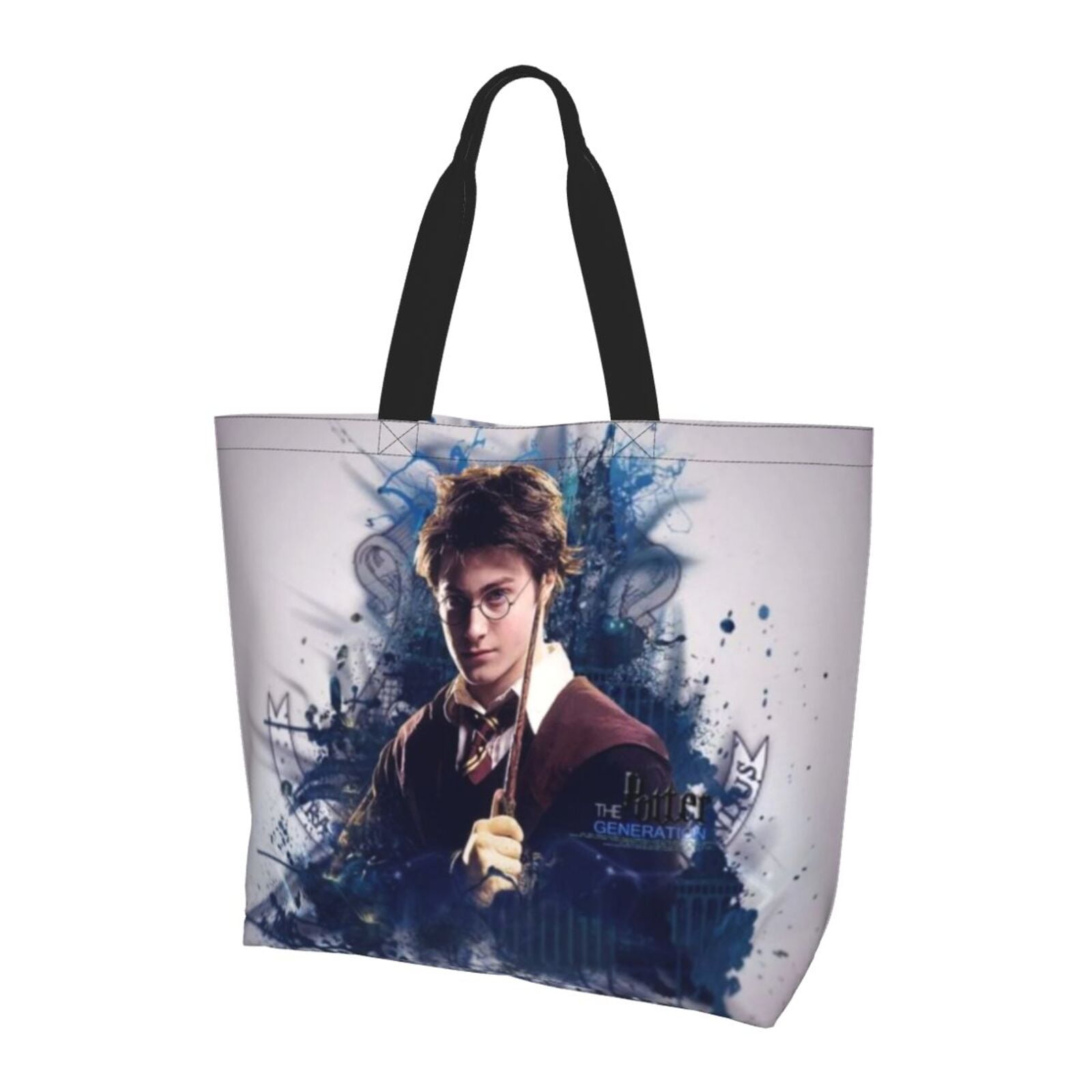Harry Potter Tote Bags Reusable Women Shoulder Bag Grocery Bag Travel