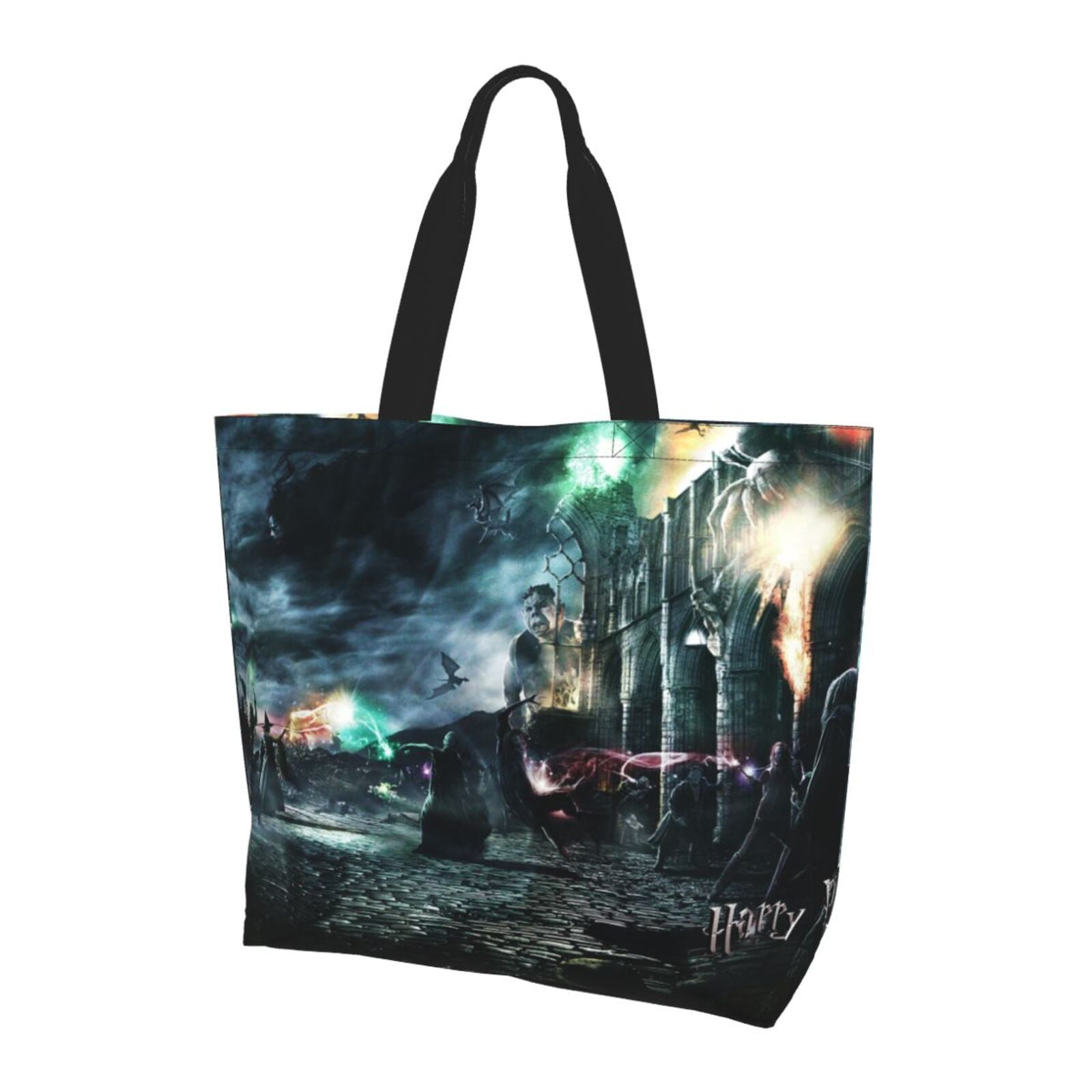 Harry Potter Tote Bags Reusable Women Shoulder Bag Grocery Bag Travel