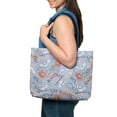 thumbnail image 1 of Harry Potter Travel Rope Tote Bag Carry-On Gryffindor Hedwig Glasses Gray, 1 of 7