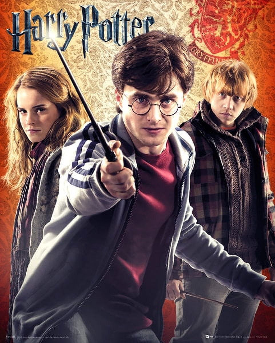 Póster de pared grande Harry Potter and the Deadly Hallows - trio, Regalos  y merch